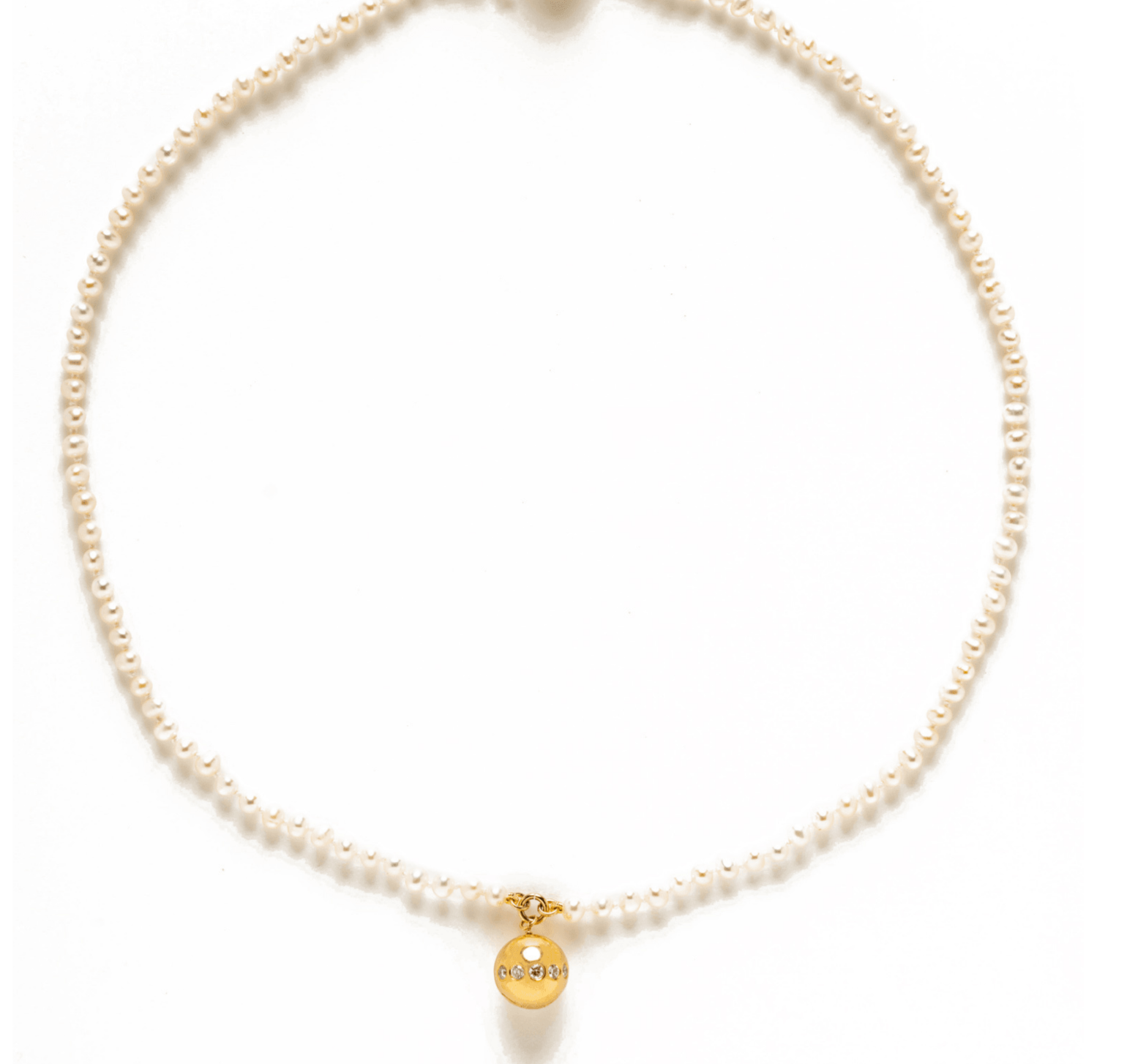 Buy Simple Classic Pearl Necklace Online. – Odette